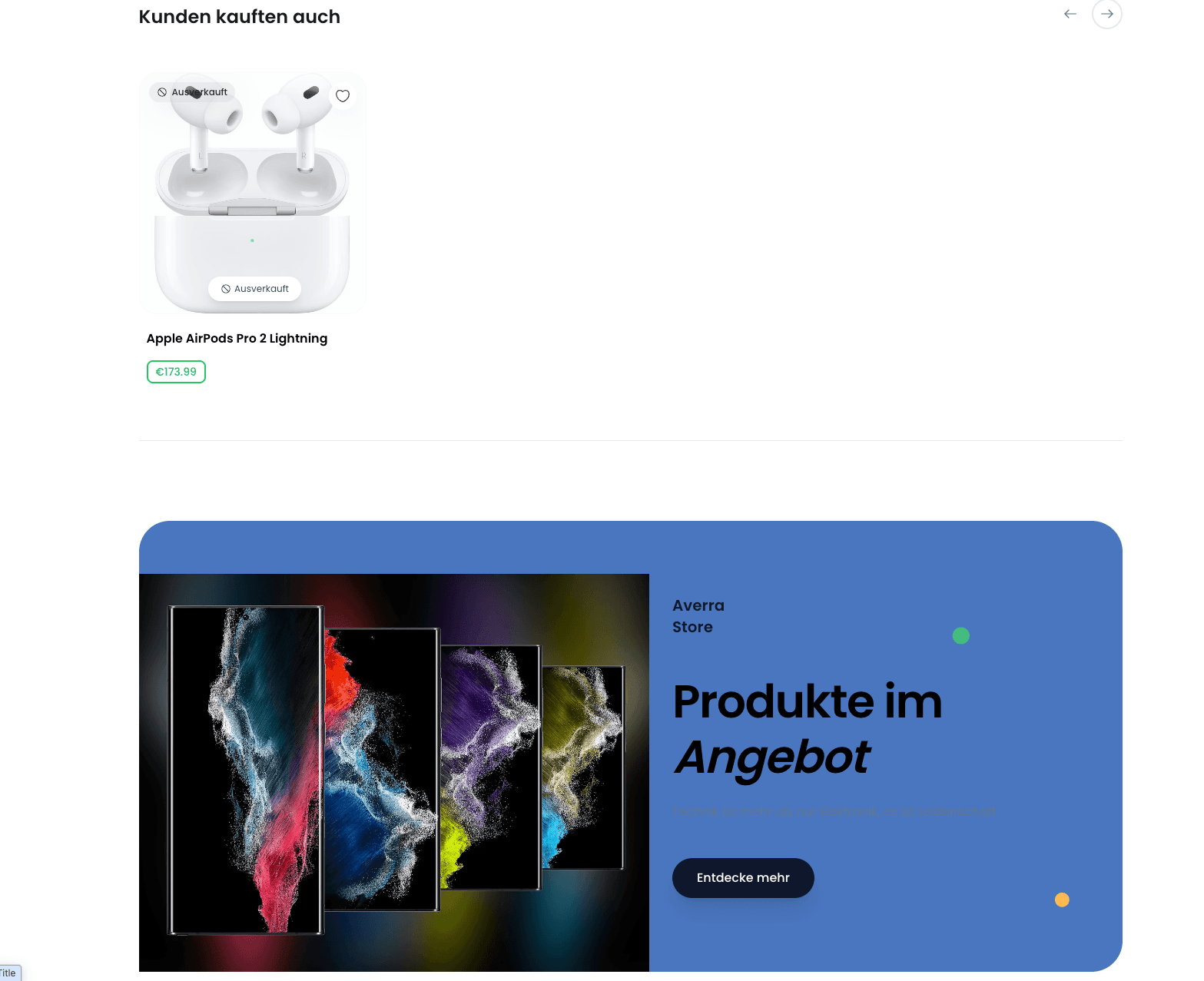 Averra Store Galerie 3